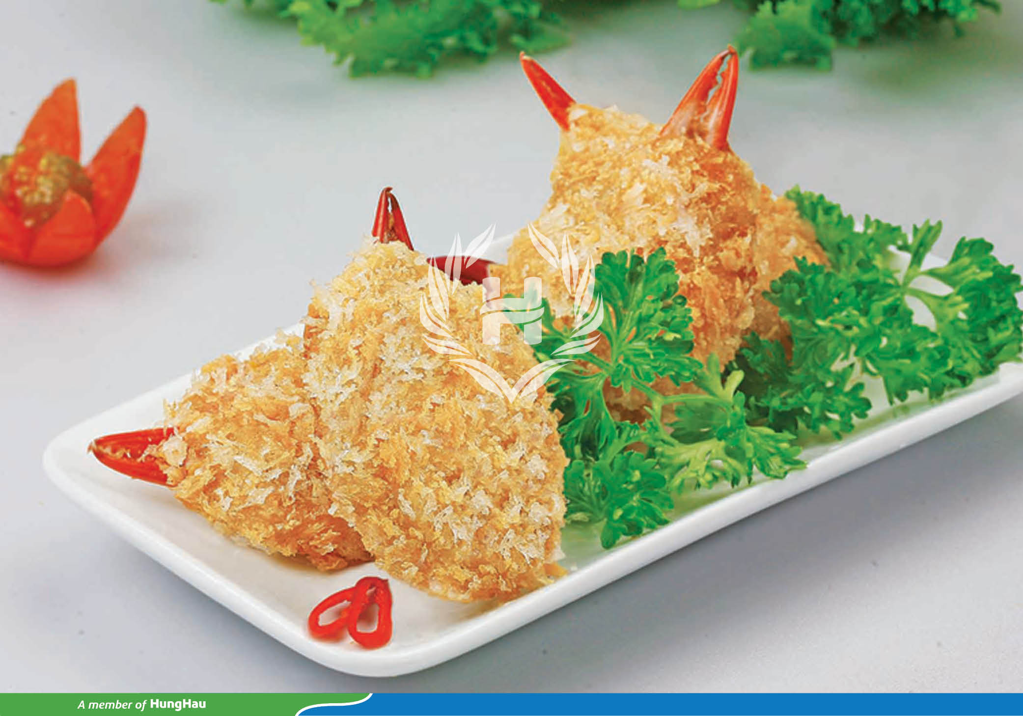 Breaded butterfly shrimp HungHau